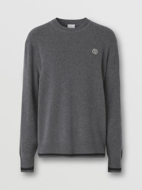 Burberry Monogram Motif Cashmere Cotton Sweater