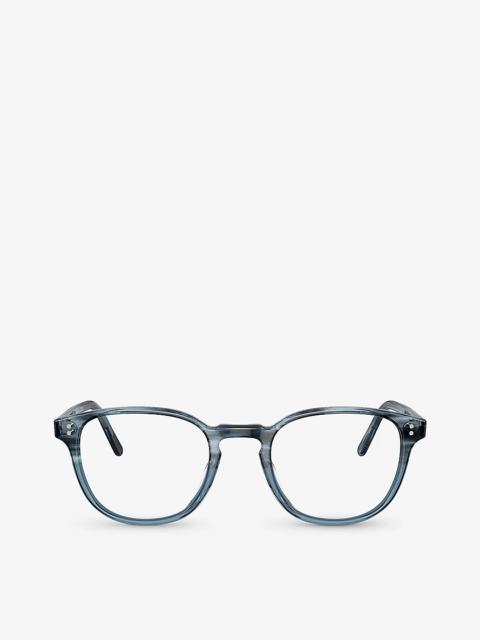 OV5219 Fairmont square-frame acetate glasses