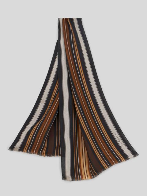 Etro STRIPED JACQUARD SCARF