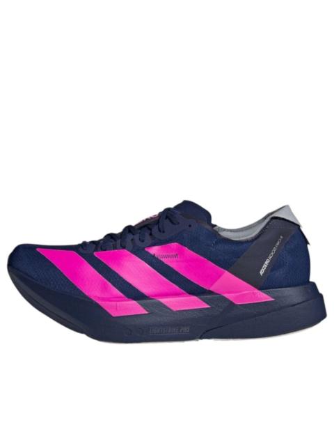 adidas adidas Adizero Adios Pro 4 'Dark Blue Shock Pink' JR4946