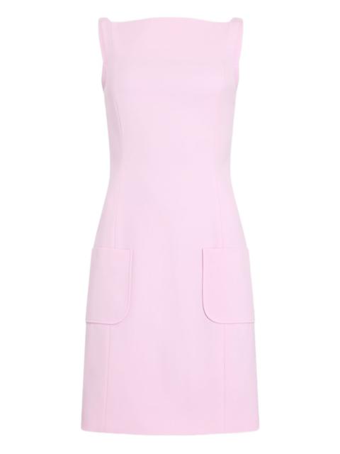PATOU pocket strap mini dress