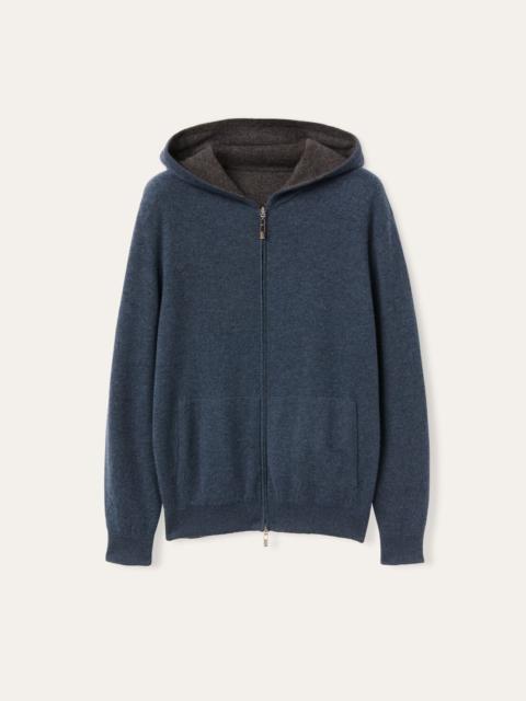 Loro Piana Duo Hooded Bomber Sweater