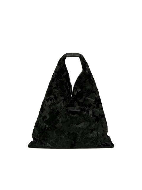 Classic Japanese faux-fur tote bag