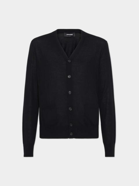 DSQUARED2 D2 KNIT CARDIGAN