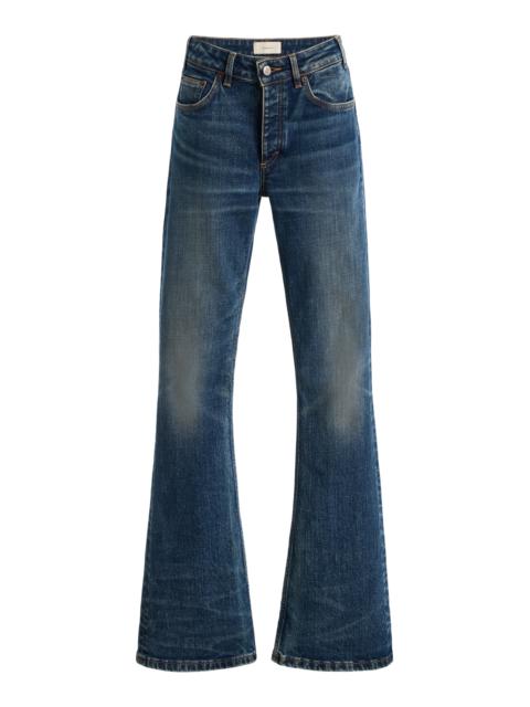 JEANERICA Moda Mid-Rise Straight-Leg Jeans medium wash