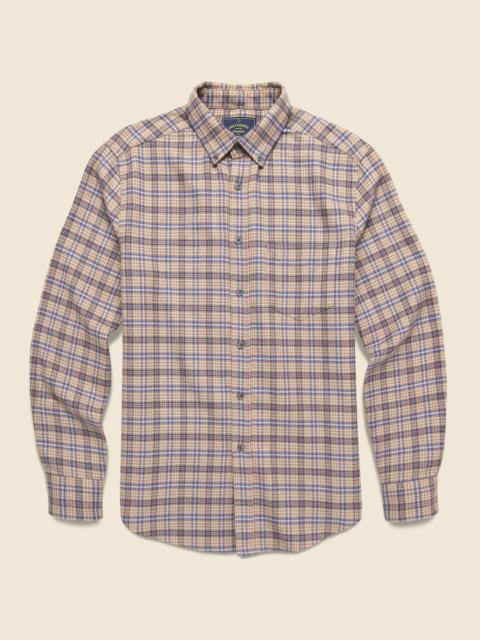 Portuguese Flannel Cedar Shirt - Brown