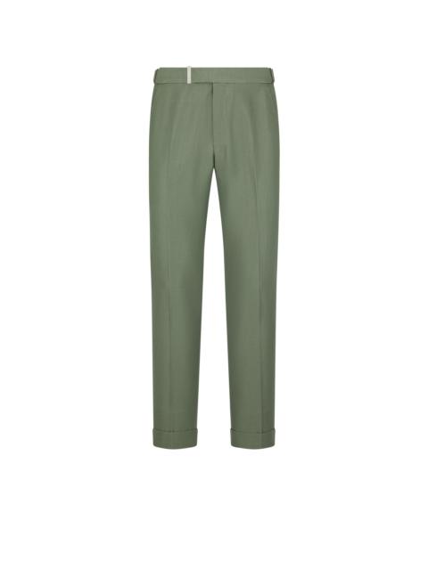 WOOL SILK FAILLE ATTICUS TROUSER