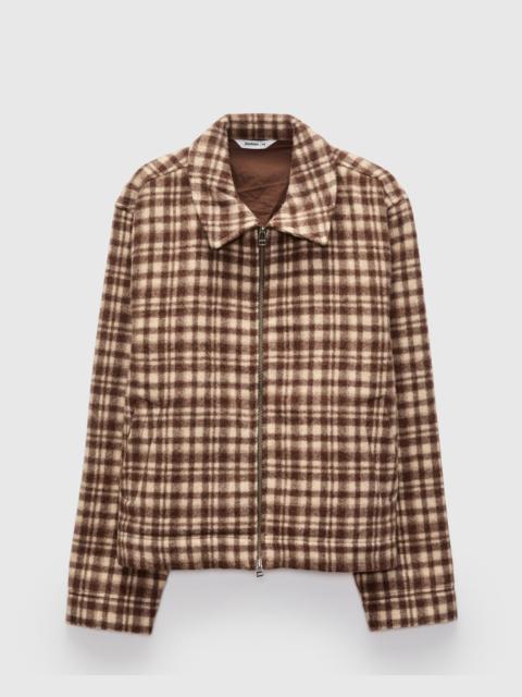 3sixteen Club Jacket in Brown Plaid