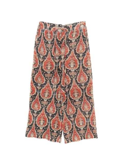 R13 cropped trousers