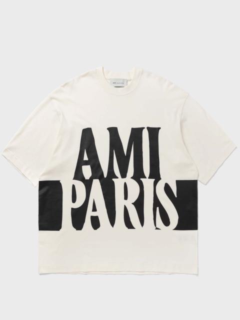 AMI Paris OVERSIZE FIT SHORT SLEEVES TEESHIRT