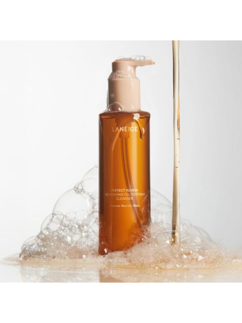 Laneige Perfect Renew Nourishing Oil-to-Foam Cleanser