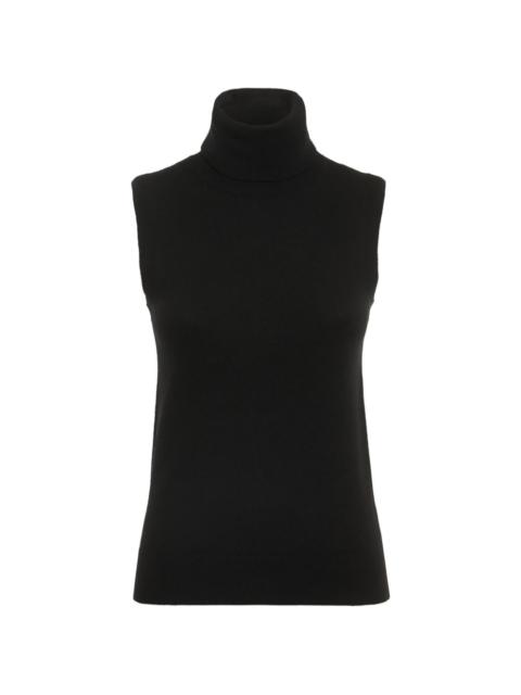 MICHAEL KORS high-neck sleeveless cashmere sweater