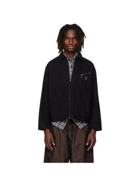 South2 West8 Black Work Jacket