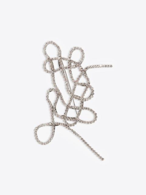 Dries Van Noten STRASS CHAIN NECKLACE
