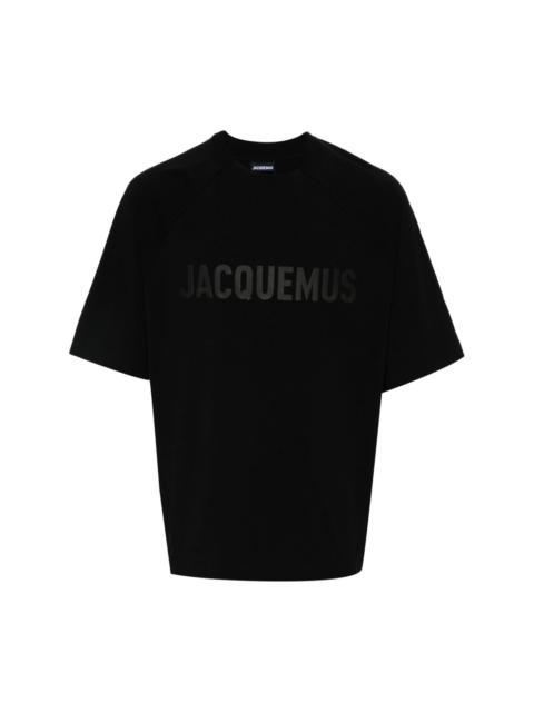 JACQUEMUS Le T-Shirt Typo cotton T-shirt