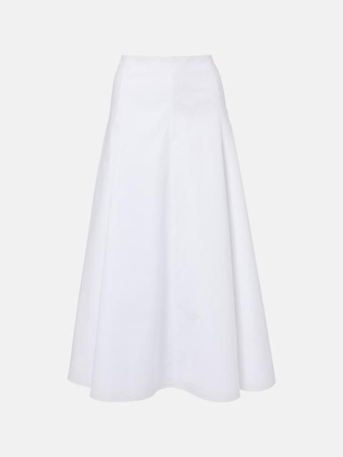 JACQUEMUS Triangle cotton-blend midi skirt