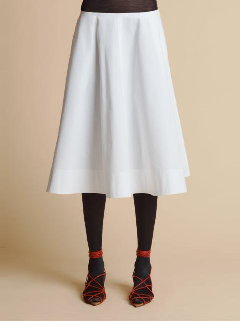 The Renta Skirt in White