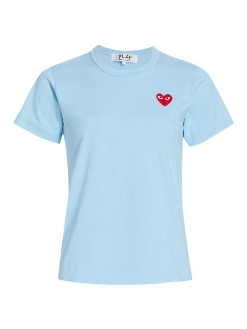 Comme des Garçons PLAY Women's Heart T-Shirt - Blue