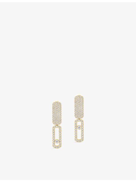 MESSIKA Imperial Move Small 18ct Gold And 0.70ct Diamond Earrings