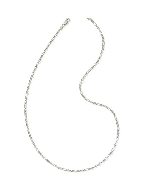 KENDRA SCOTT Colin Oxidized Sterling Silver Chain Necklace