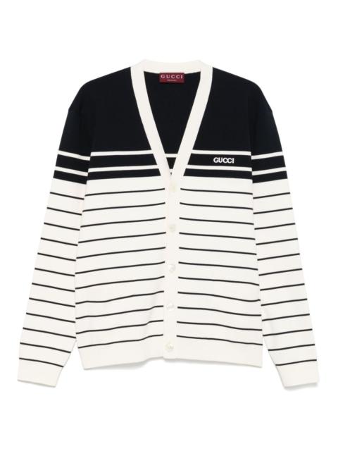 GUCCI striped cardigan