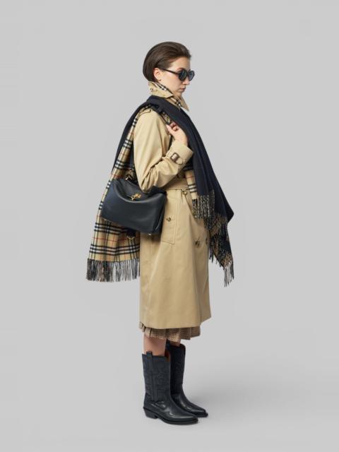 Burberry Reversible Check Wool Cape