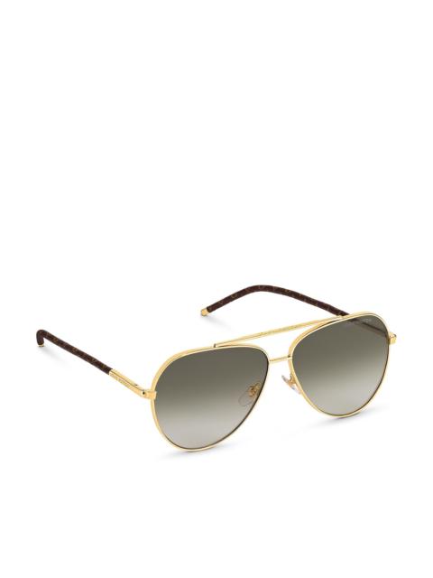 Louis Vuitton MNG Blaze Pilot Sunglasses