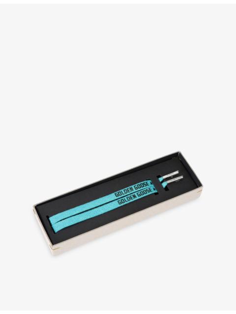 Golden Goose Branded Woven Laces