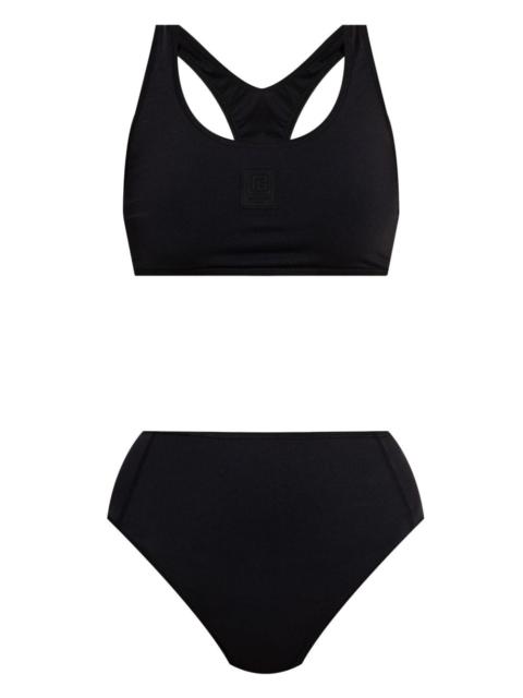 Balmain criss-cross back  bikini