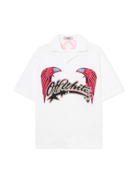 Off-White Double Eagle Poplin Bowling Shirt