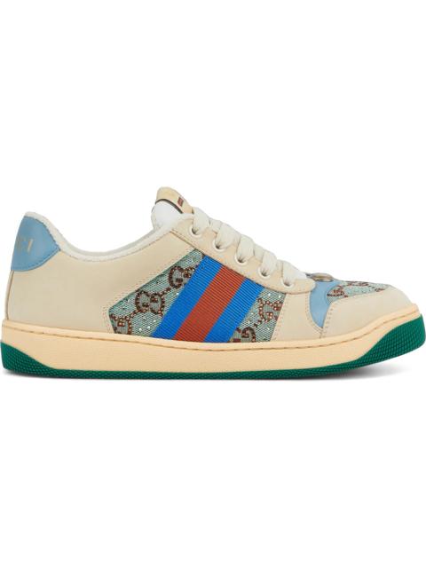 GUCCI Gucci Screener Brown Blue Red (Women's)