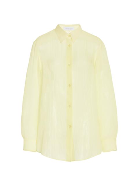 GABRIELA HEARST Ferrara Shirt in Cashmere Gause