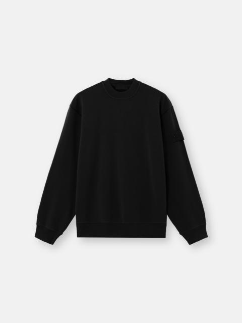 Stone Island 6100069 STRETCH COTTON FLEECE_S.I. GHOST