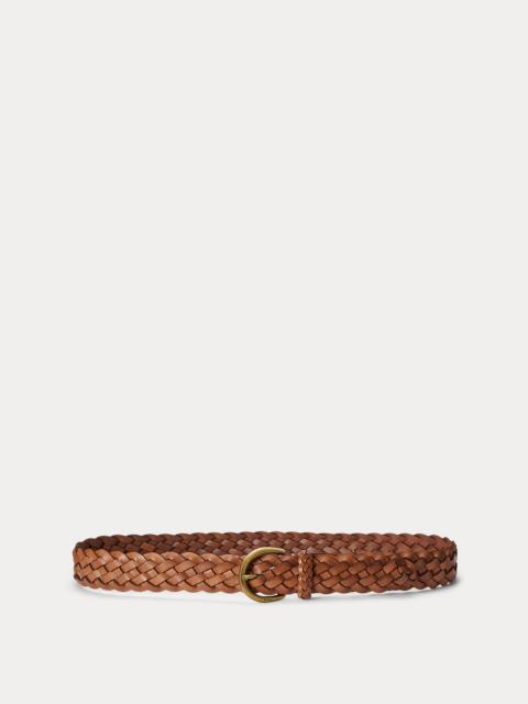 Polo Ralph Lauren Braided Calfskin Belt