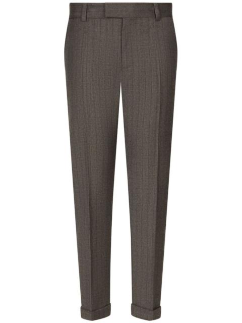 Dolce & Gabbana pinstripe stretch-wool trousers