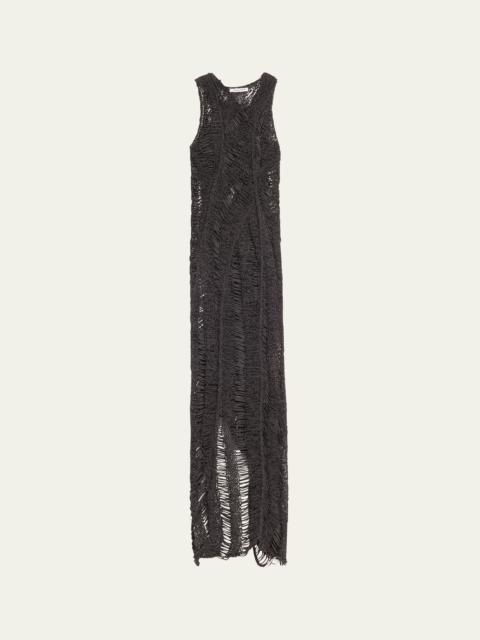 AISLING CAMPS Kapok Drop-Stitch Maxi Dress
