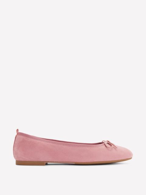 BODEN Patti Round Toe Ballet Flats-Blush