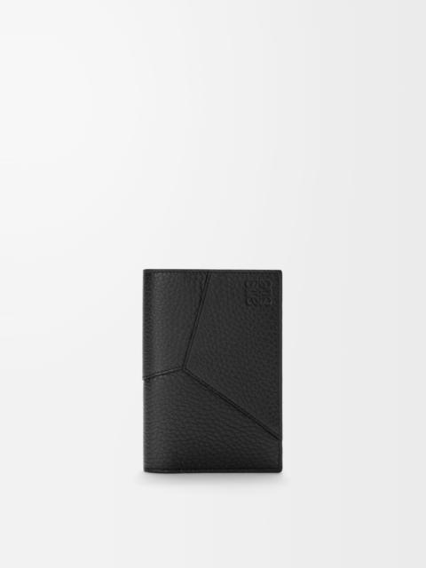 Loewe Puzzle passport cover in supple grained calfskin