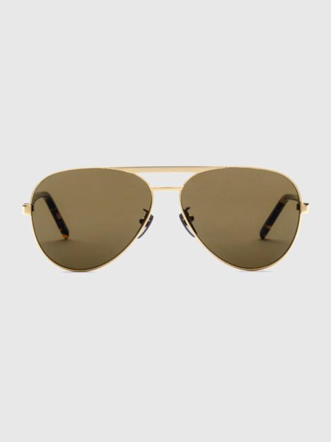 Aviator-frame sunglasses