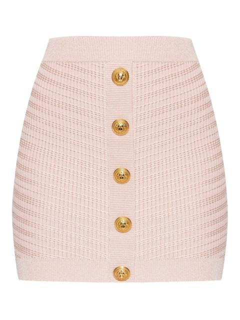Balmain knitted skirt