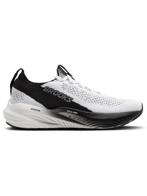 BROOKS Brooks Glycerin StealthFit 22 White Grey Black (Women's)