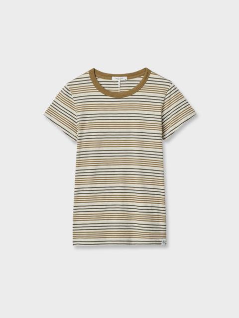 rag & bone The Slub Striped Tee