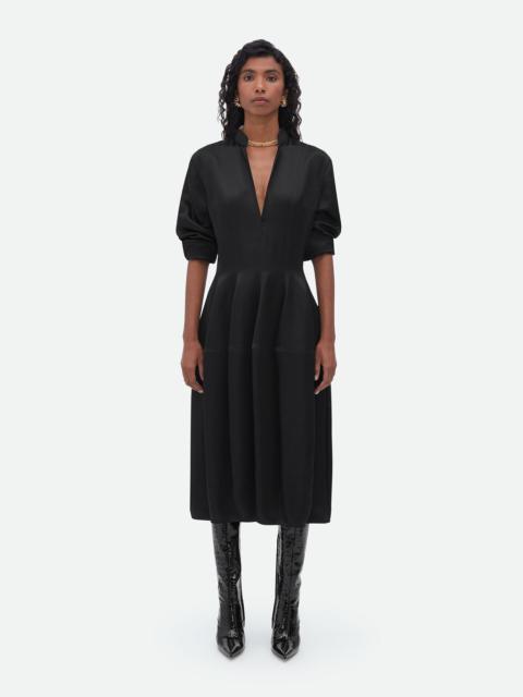 Bottega Veneta silk twill dress