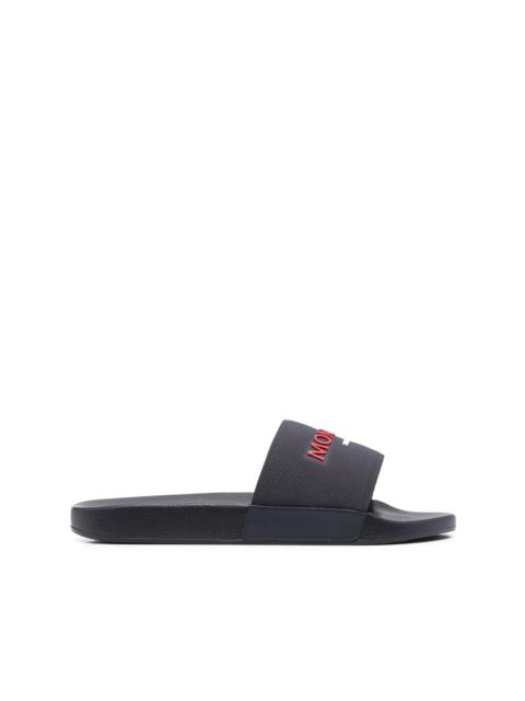 Moncler Bastile recycled rubber slides
