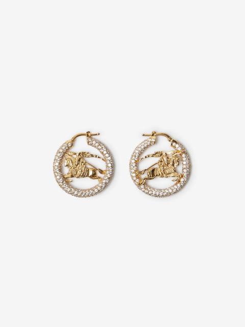 EKD Pavé Hoop Earrings