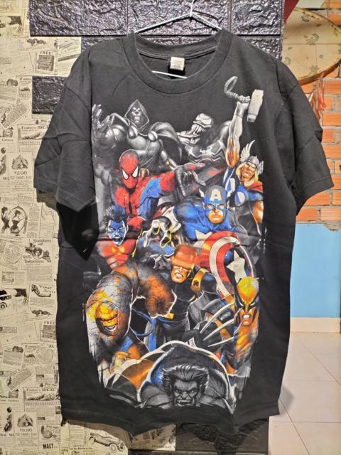 Other brands DC Comics × Medicom Toy - Y2K Marvel Made Engine Superheroes collection mOvie tees