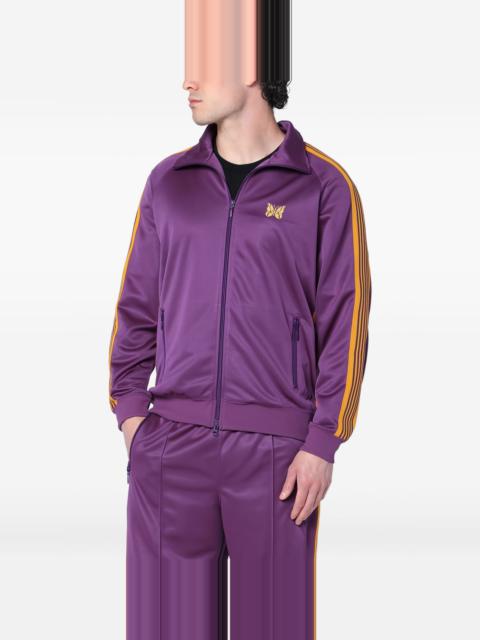 NEEDLES butterfly-embroidered track jacket