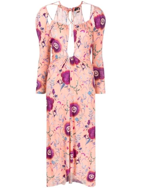 Isabel Marant Papaya floral-print midi dress