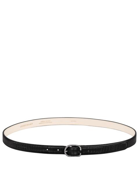 Longchamp Ladies' belt Black - Leather