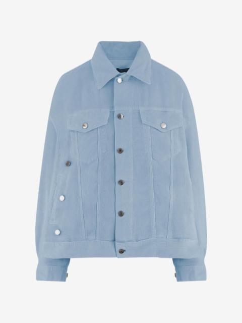 HAIKURE ribbed-knit button-up jacket